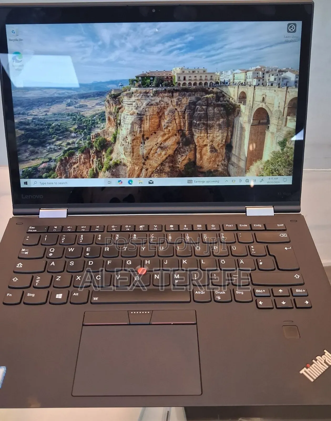 New Laptop Lenovo ThinkPad X1 Carbon 16GB Intel Core i5 SSD 512GB