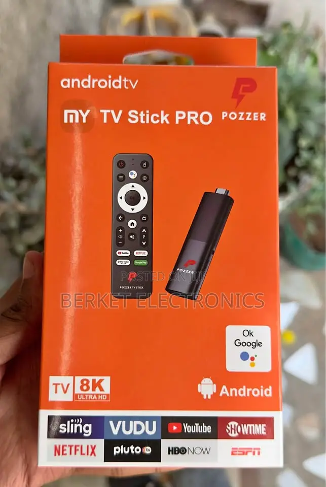 Pozzer Android TV Stick Original Video Quality Mi TV Stick