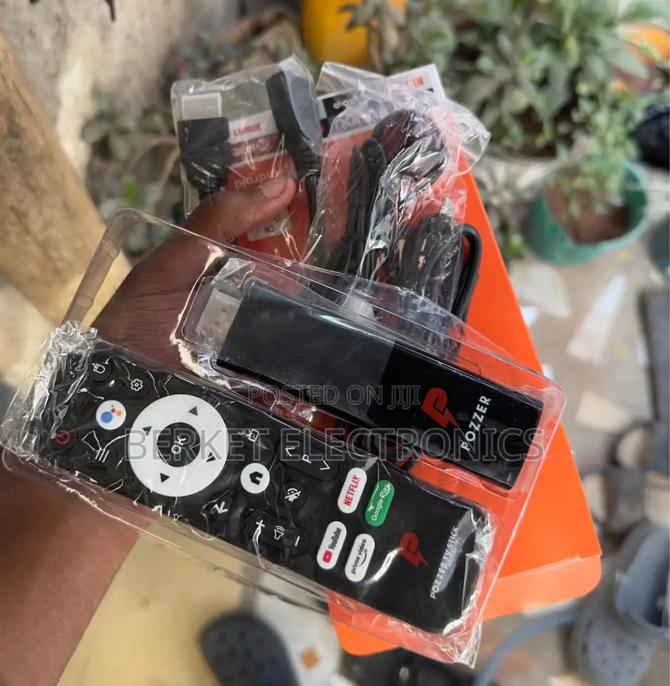 Pozzer Android TV Stick Original Video Quality Mi TV Stick