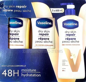 Vaseline Lotion | Dry Skin Repair | 600ml | Canada