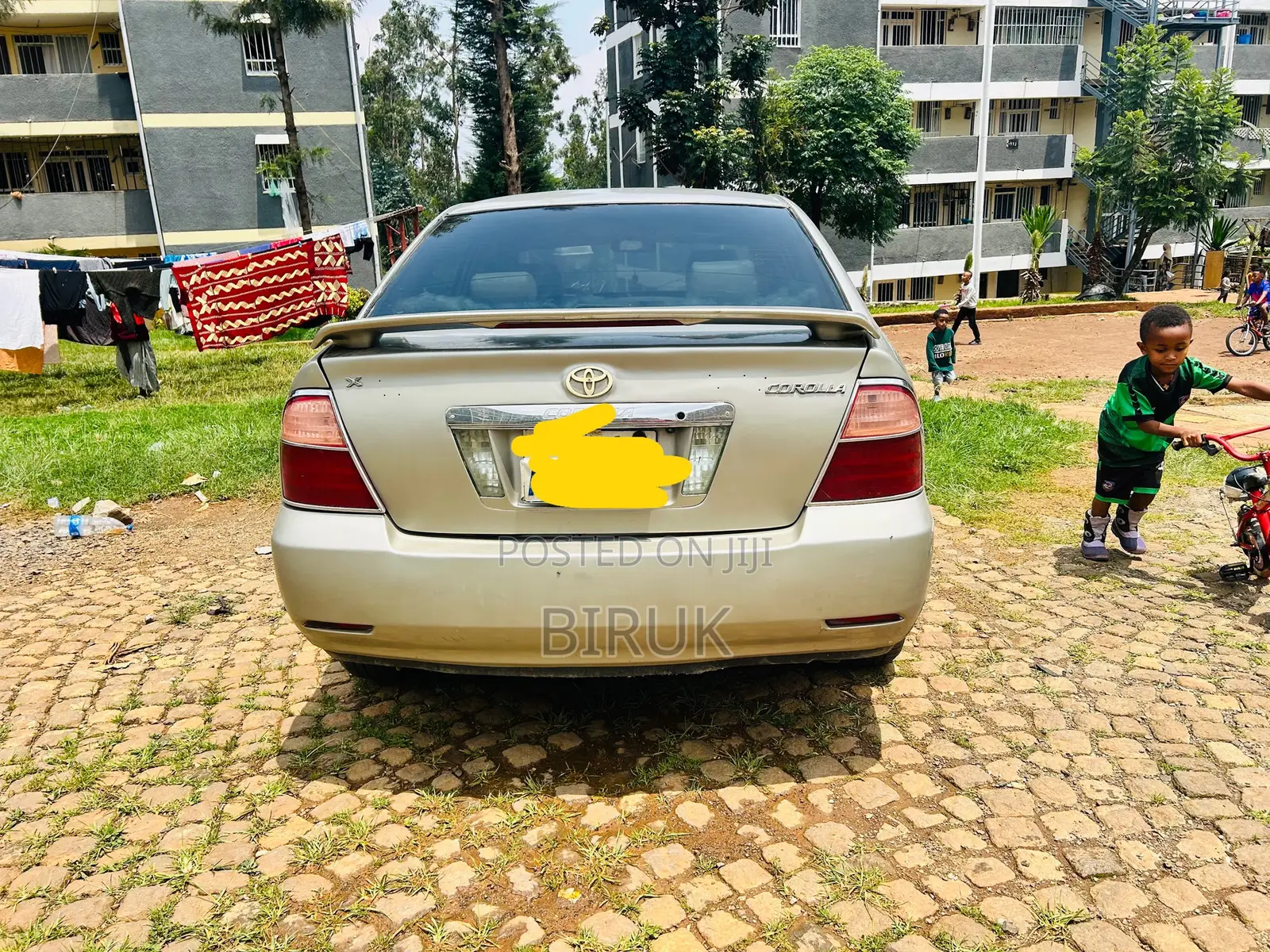 Toyota Corolla 2007 Gold