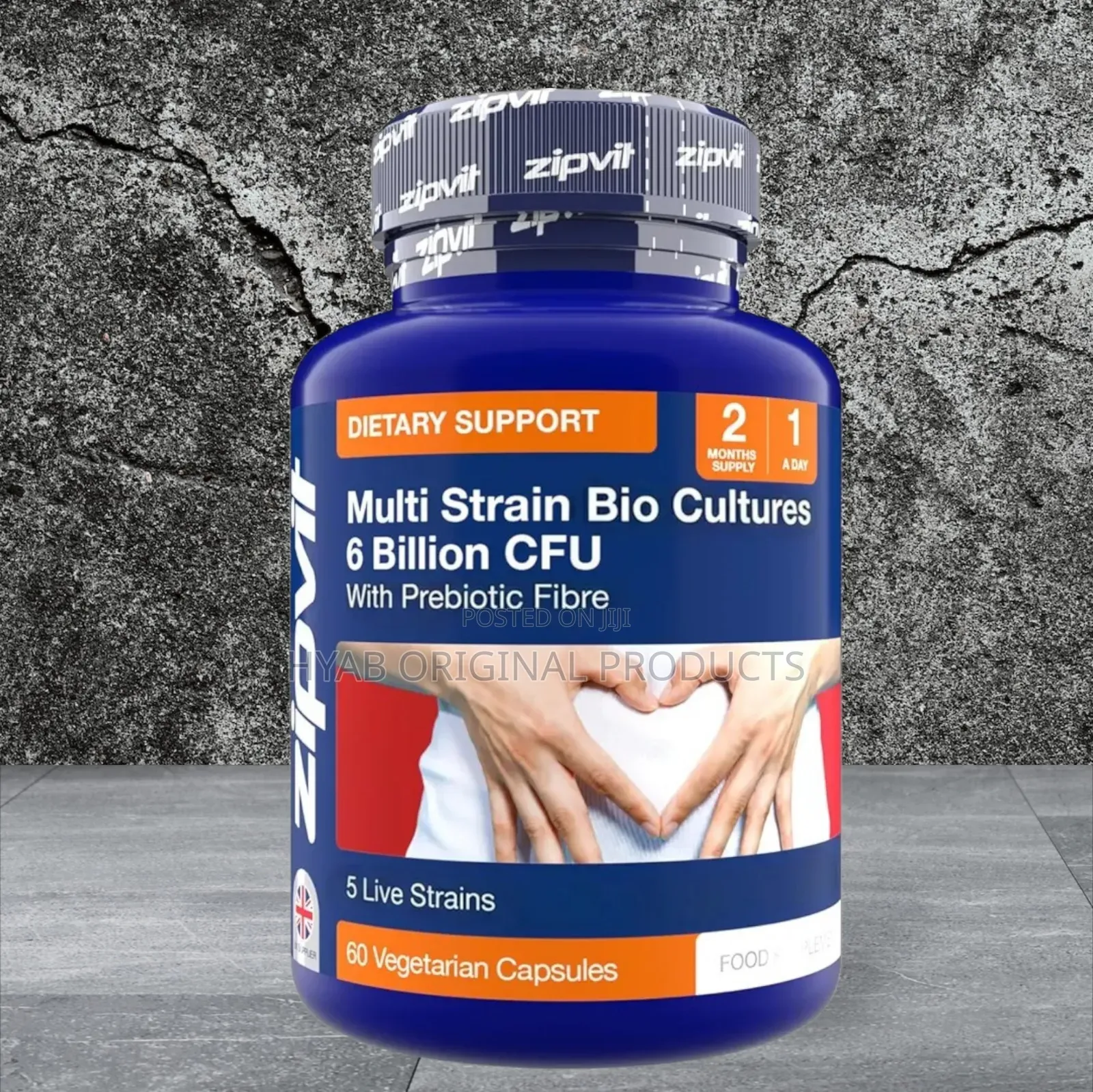 Bio Cultures 6 Billion CFU Prebiotic, Lactobacillus Bifidobacterium