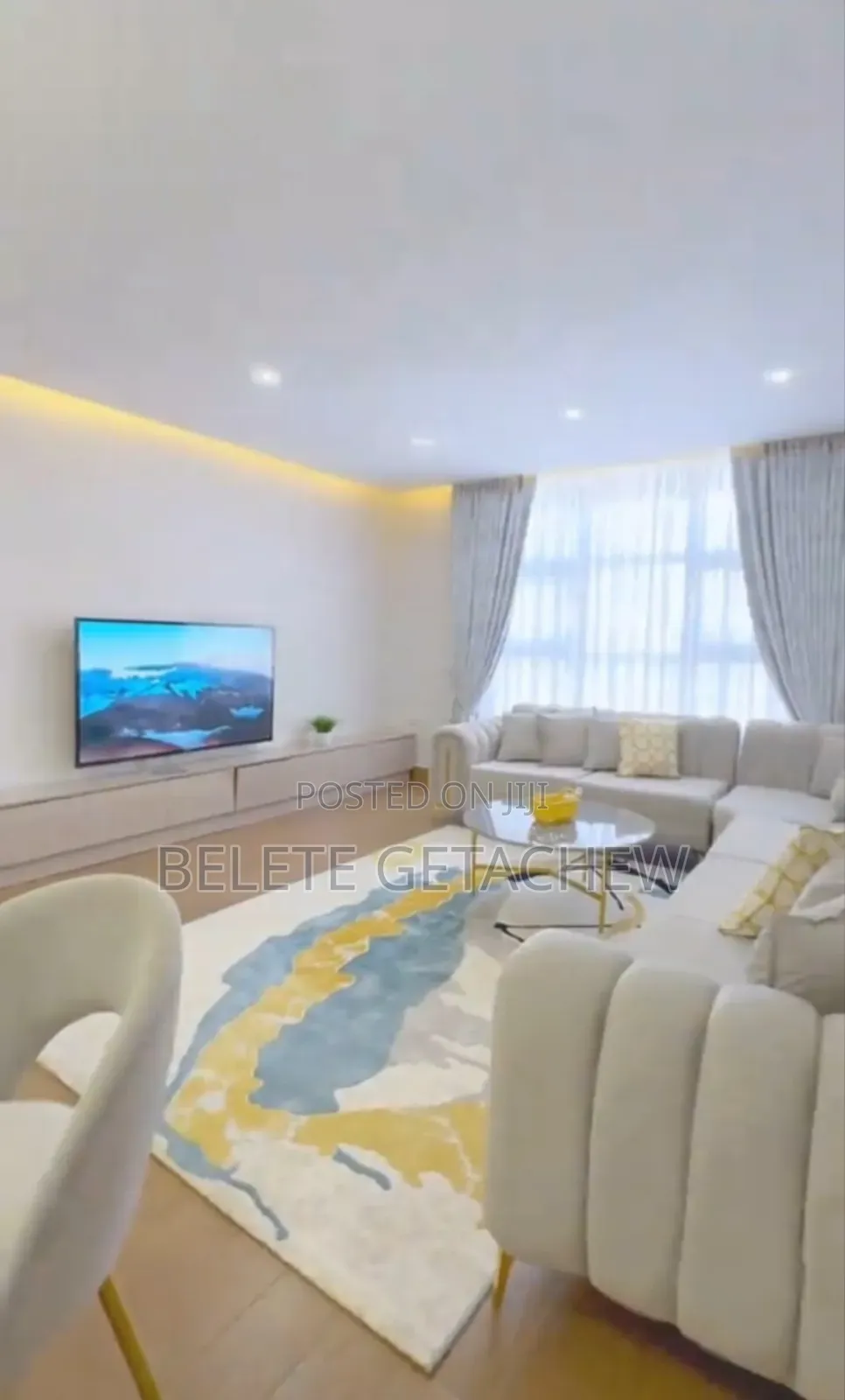 Furnished 3bdrm Apartment in Sarbet,  Fully, Kirkos for sale