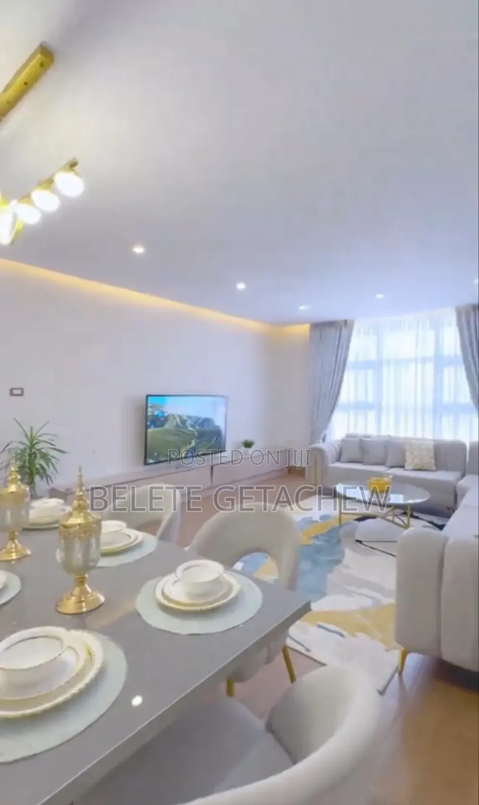 Furnished 3bdrm Apartment in Sarbet,  Fully, Kirkos for sale