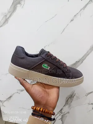 Lacoste Brand Shoes Sneakers Quality Material