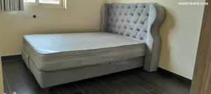 1.5m Double Bed Frame Mattress