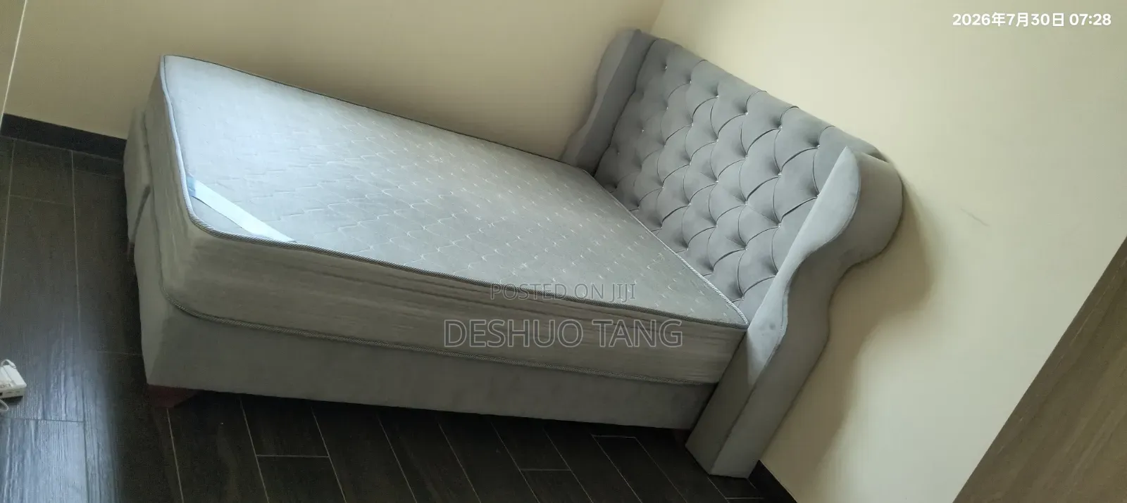 1.5m Double Bed Frame Mattress