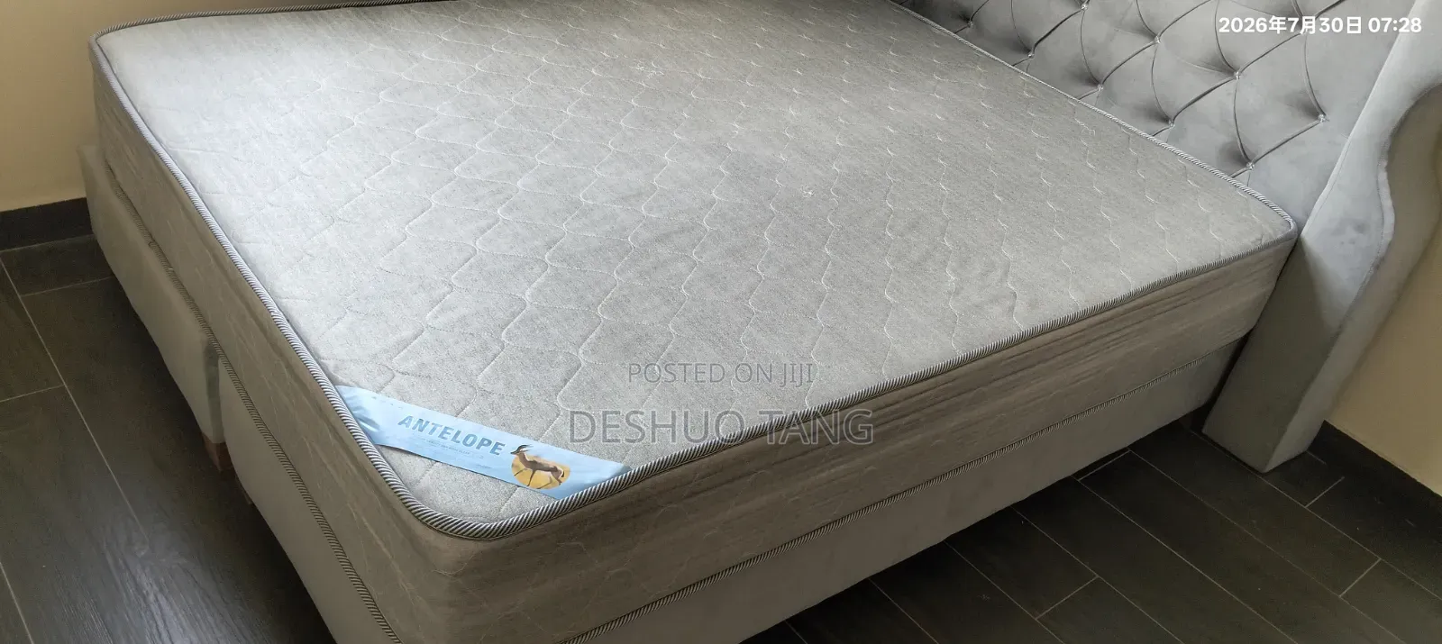 1.5m Double Bed Frame Mattress