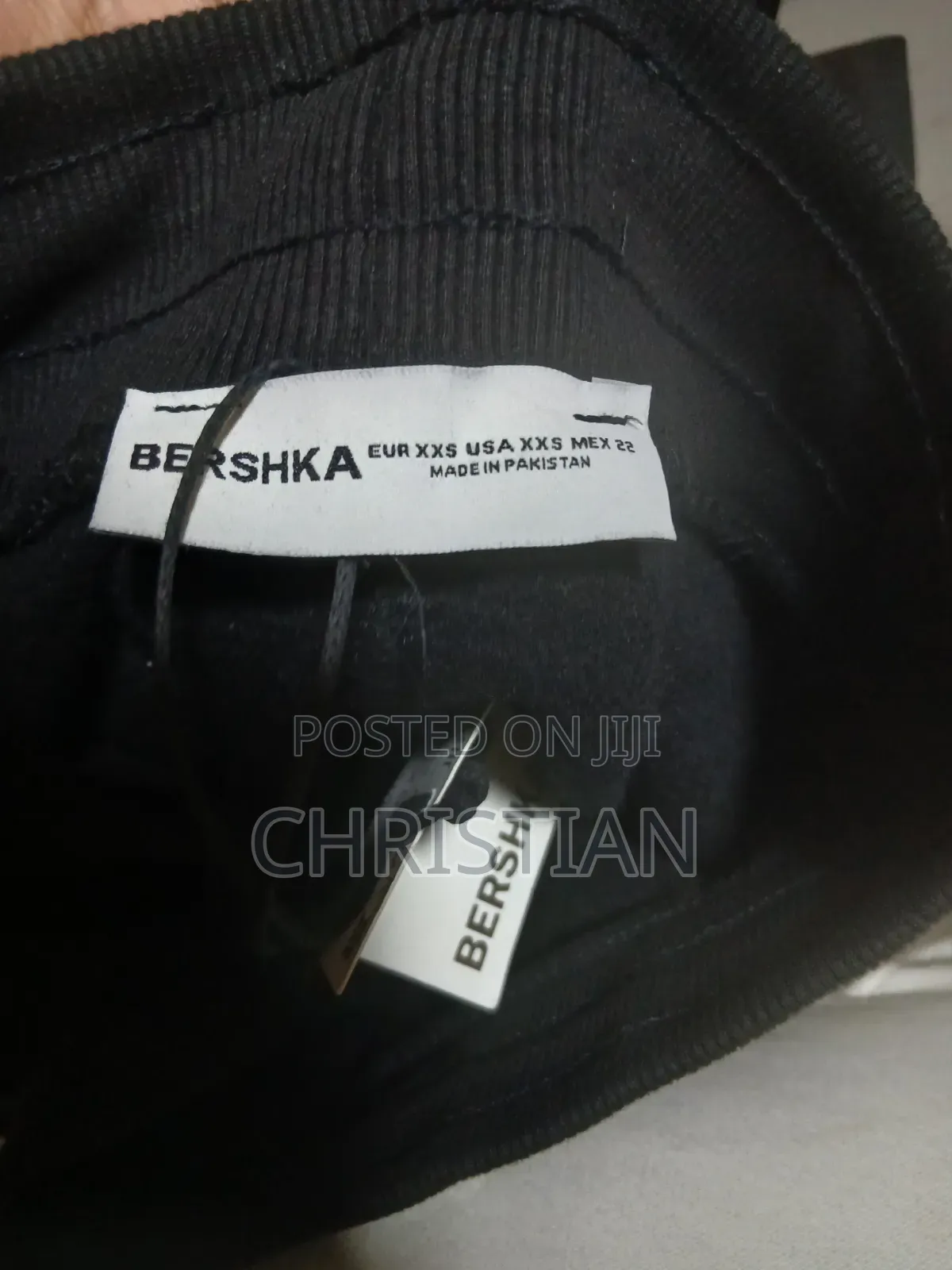 Bershka Wide Leg Black