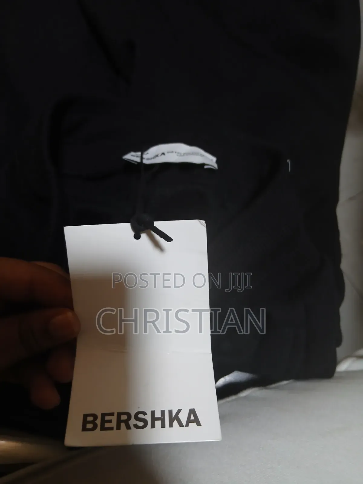 Bershka Wide Leg Black