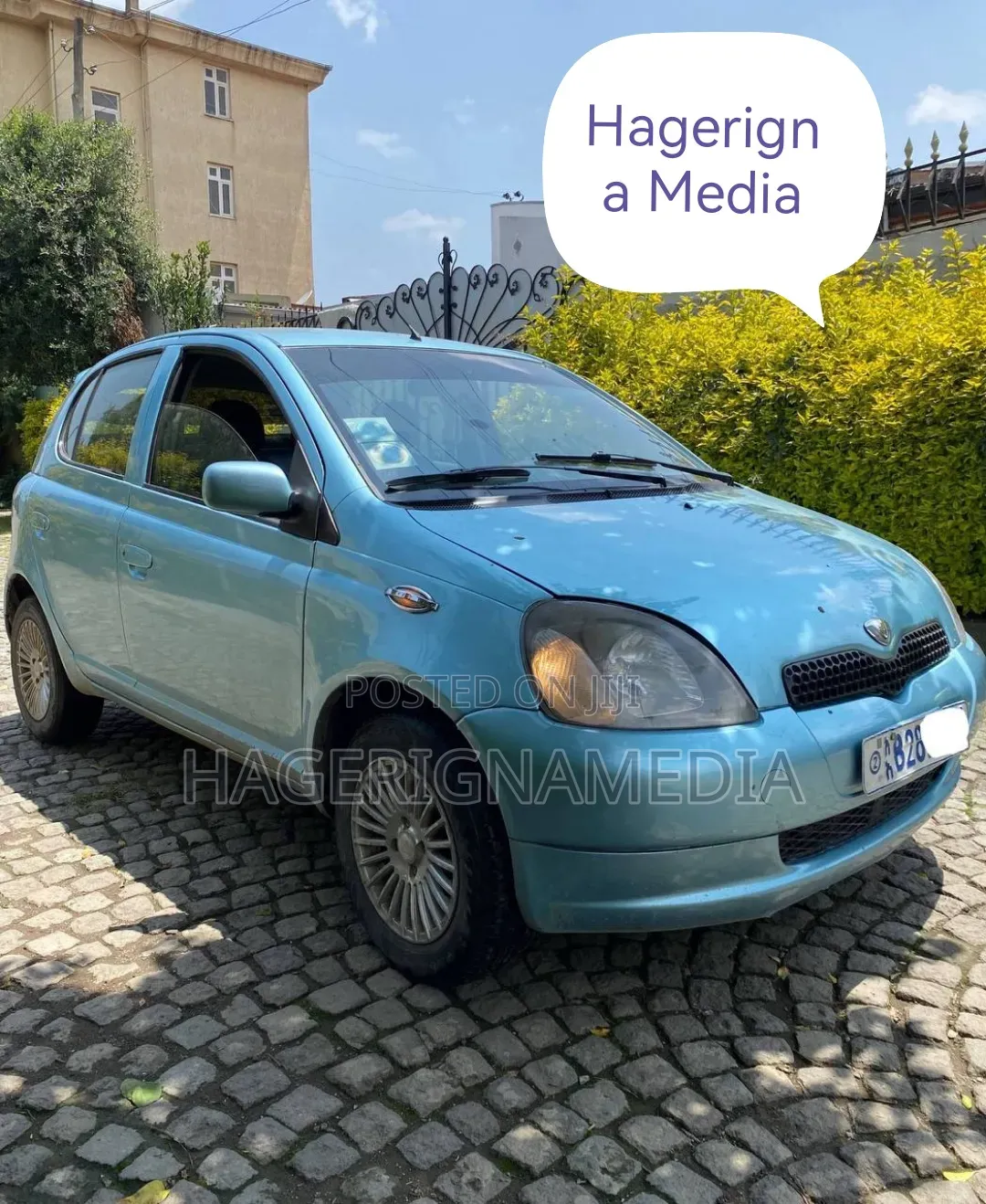 Toyota Vitz 2001 Blue