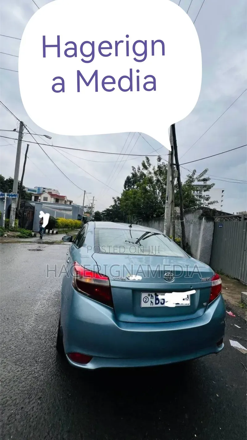 Toyota Yaris 2014 Blue