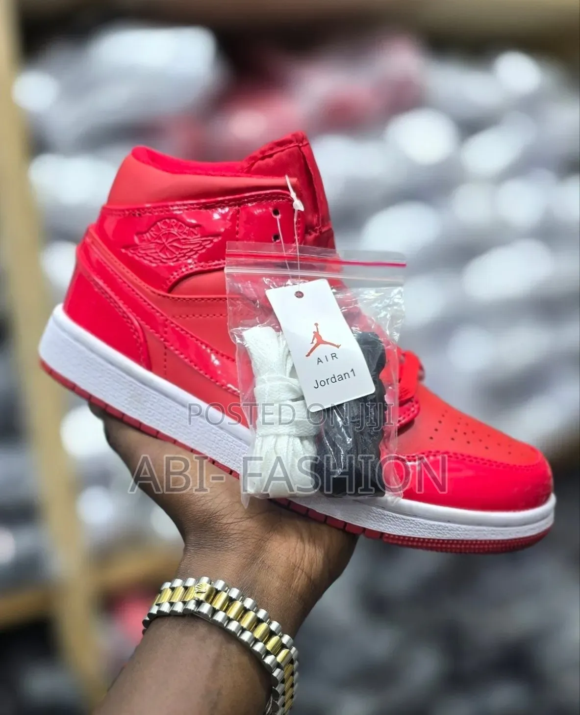 Nike Air Jordan 1 Mid SE 'Pomegranate' Sneakers Mens