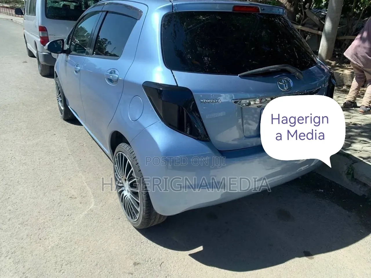 Toyota Yaris 2012 Blue