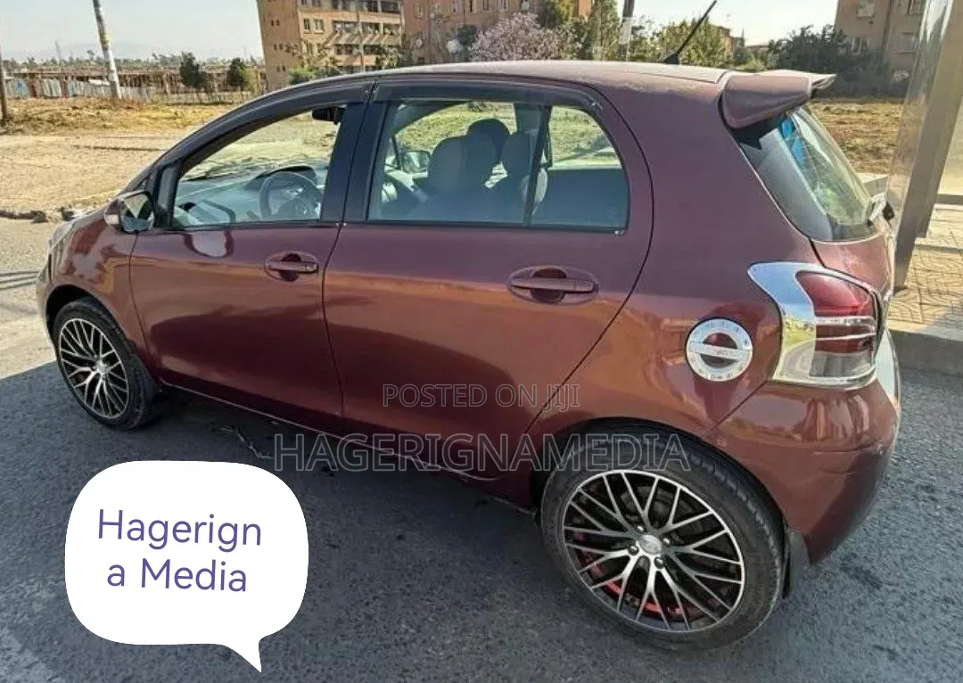 Toyota Yaris 2010 Brown