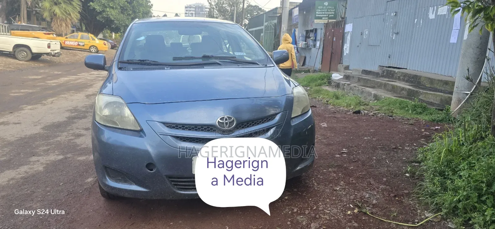 Toyota Yaris 2007 Blue