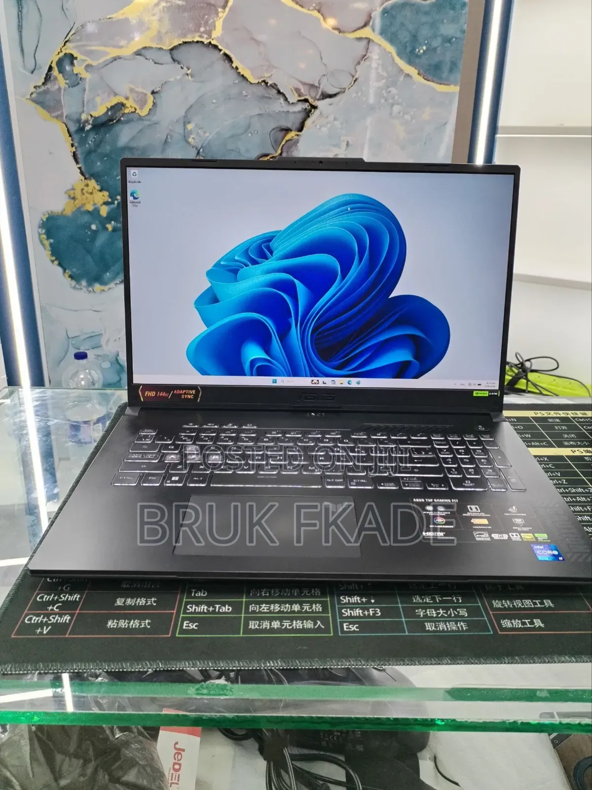 New Laptop Asus TUF Gaming A15 16GB Intel Core i7 SSD 1T