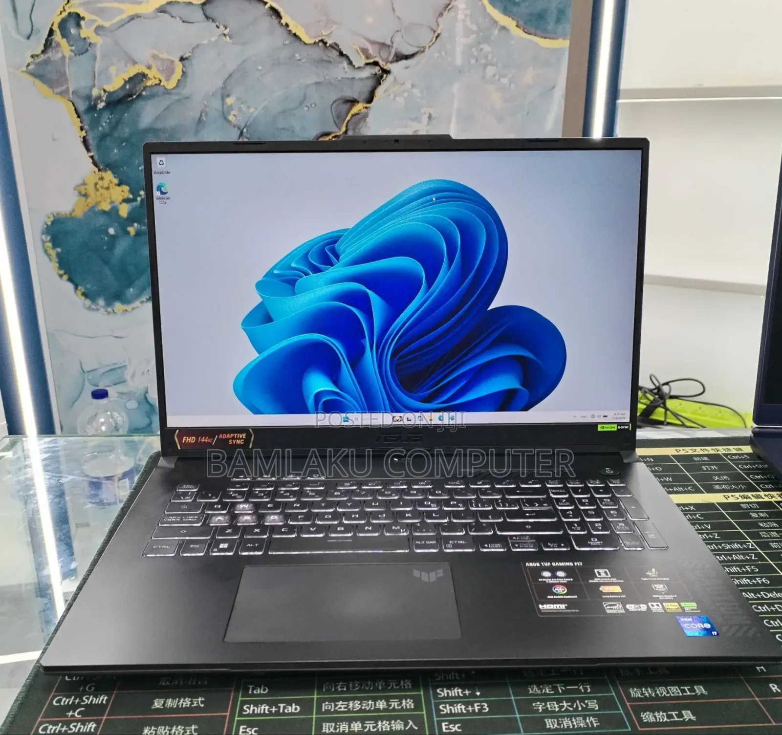 New Laptop Asus TUF Gaming F17 16GB Intel Core i7 SSD 1T