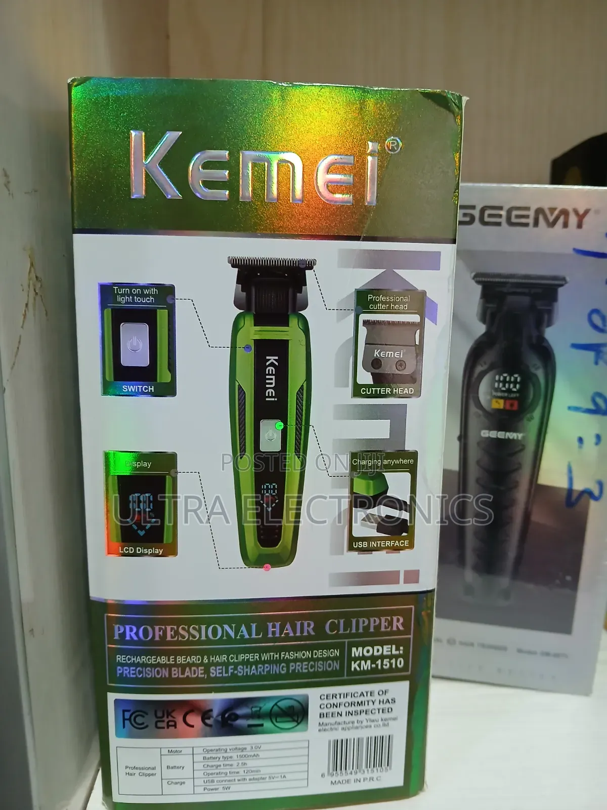 Kemei KM-1510 Professional Hair Clipper