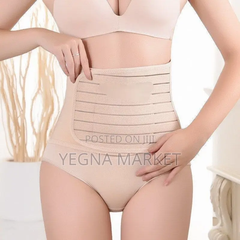 Postpartüm Belt3 Belts in 1 3በ1የሆነ የሴቶች የሆድ ላይ ቀበቶ ከወሊድ በኋላላሉ ተስማሚ
