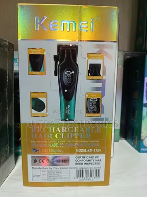 Kemei KM-1734 Rechargeable Hair Clipper Get Professional