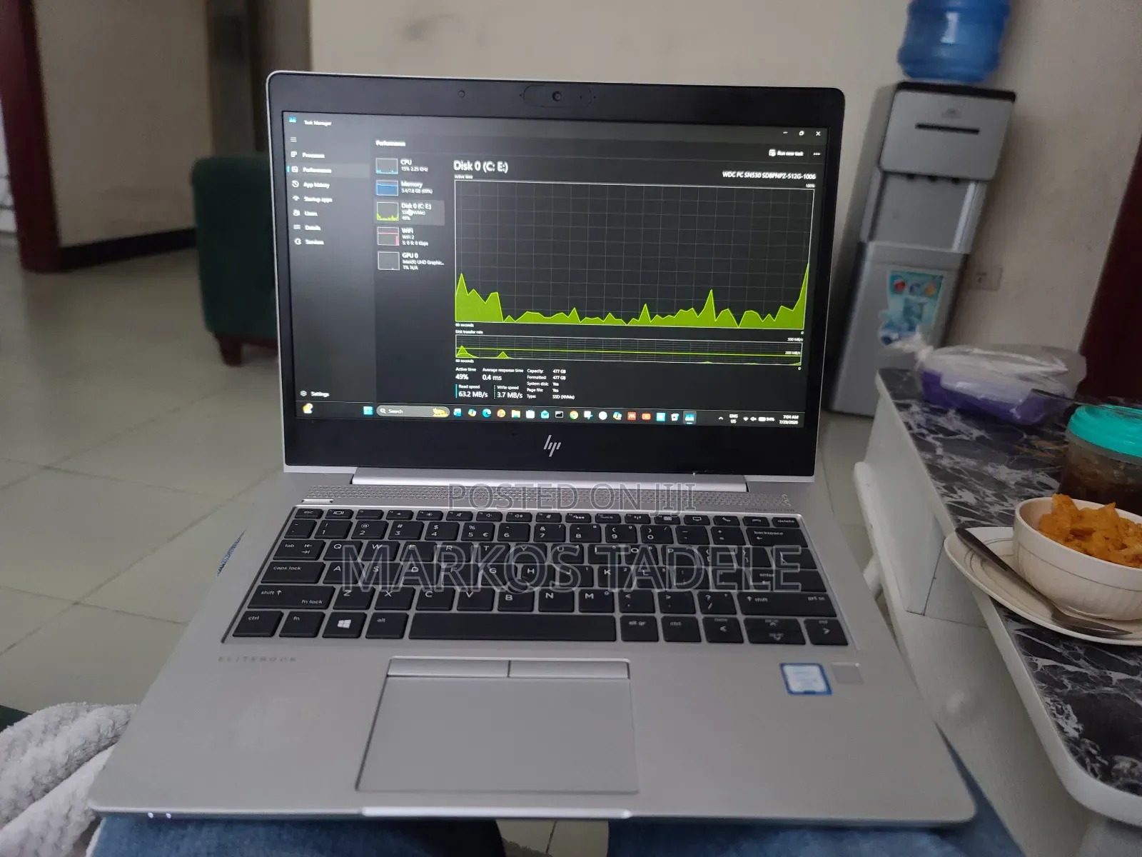 Laptop HP EliteBook 830 G5 8GB Intel Core i5 SSD 512GB