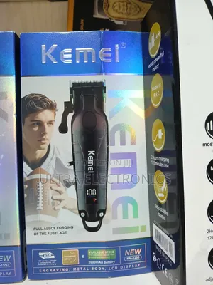 Kemei KM-2293 Professional Cordless Hair and Beard Trimmer, Featuring