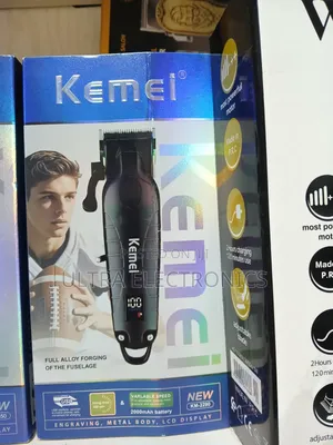 Kemei KM-2293 Professional Cordless Hair and Beard Trimmer, Featuring