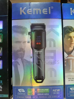 Kemei KM-1550 Professional Hair Clipper, Which Features a Metal Body