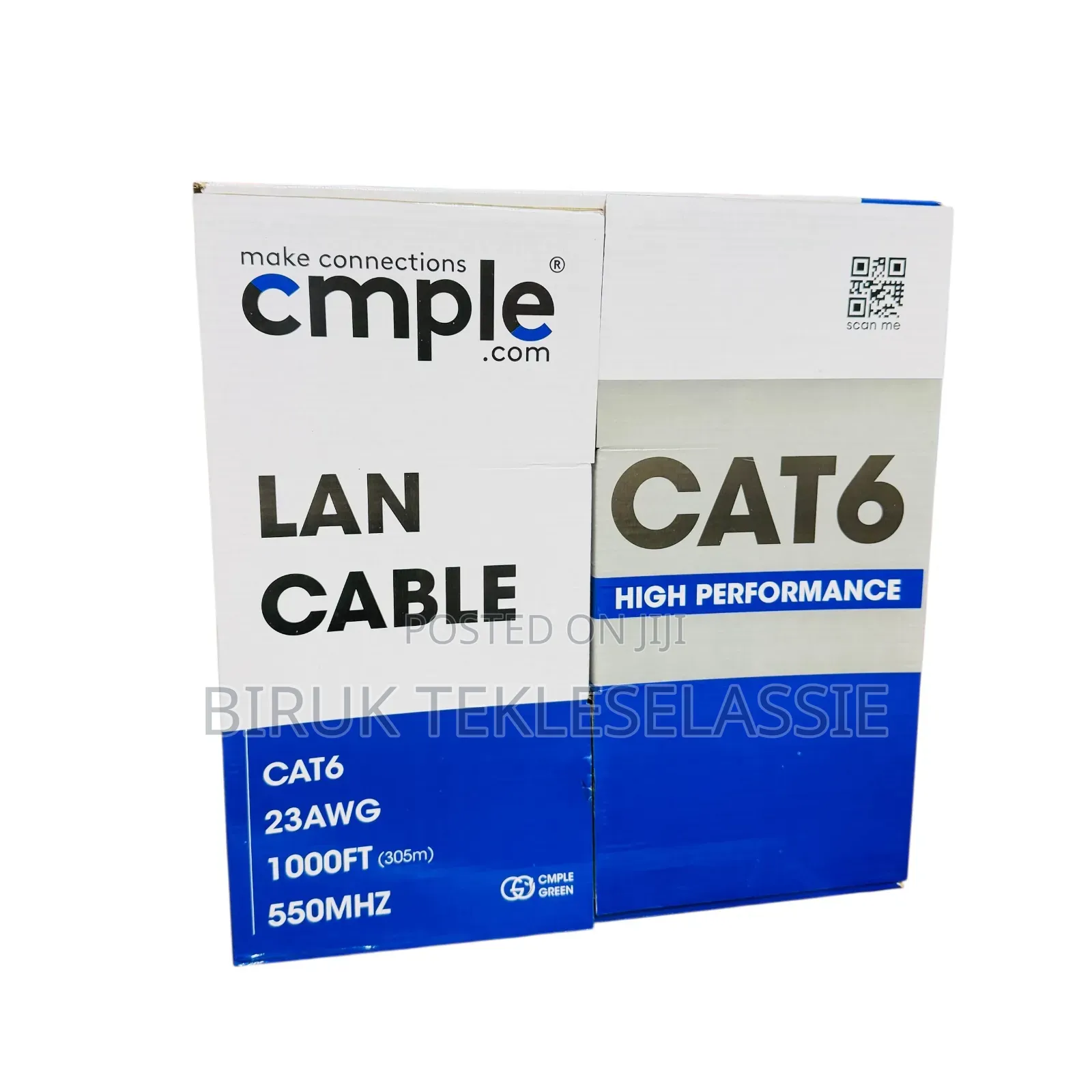 Cmple Half Copper 305 Meter Lan Ethernet Cable