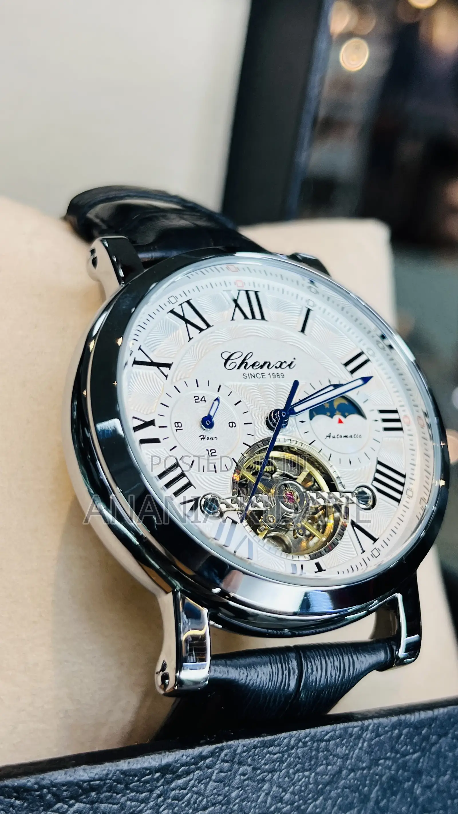 Chenxi Leather Automatic Watch