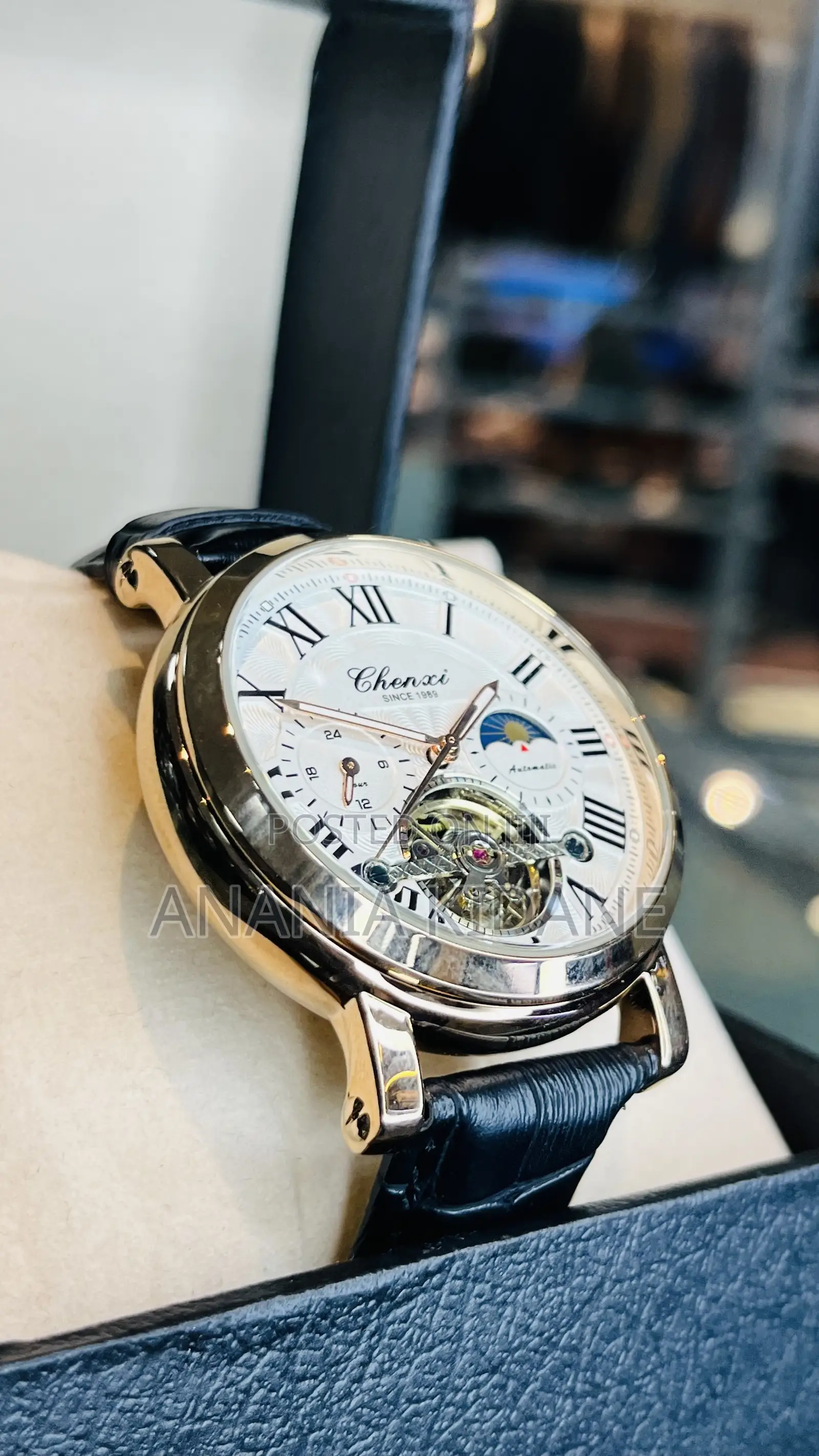 Chenxi Leather Automatic Watch