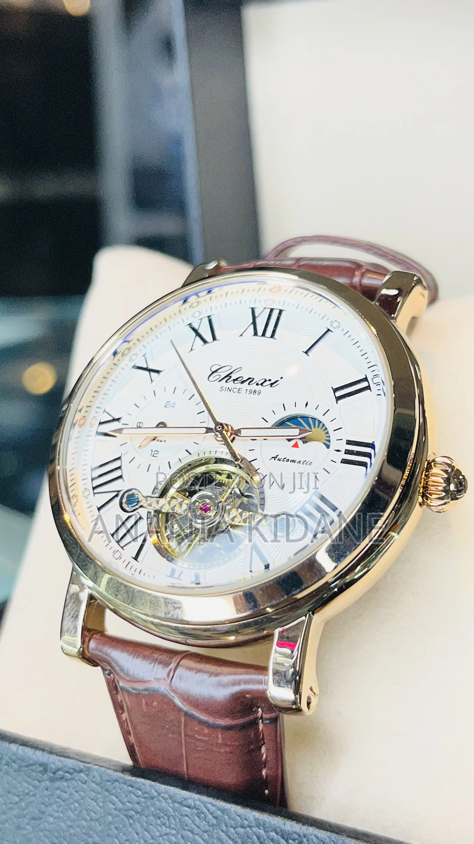 Chenxi Leather Automatic Watch