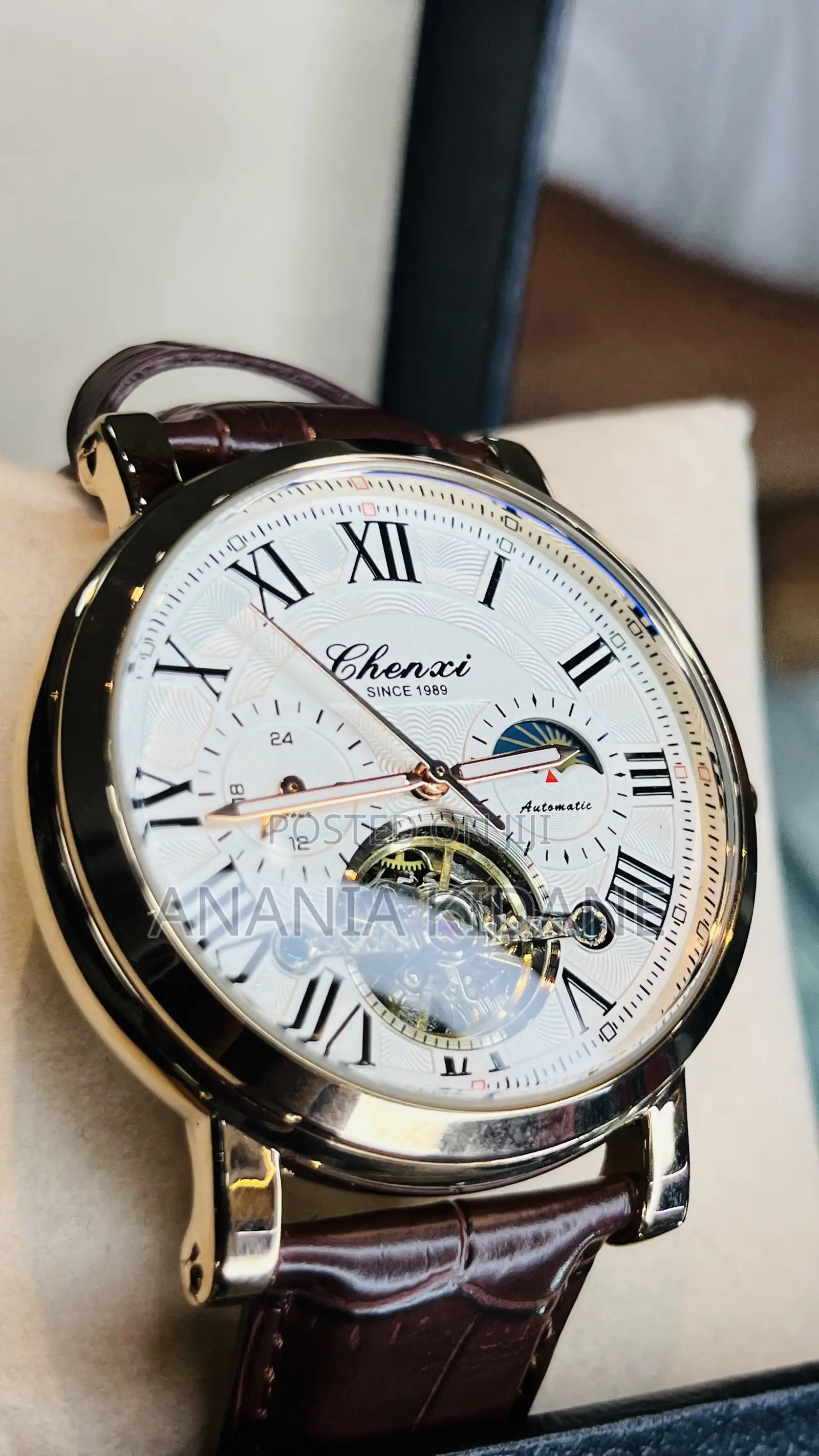 Chenxi Leather Automatic Watch
