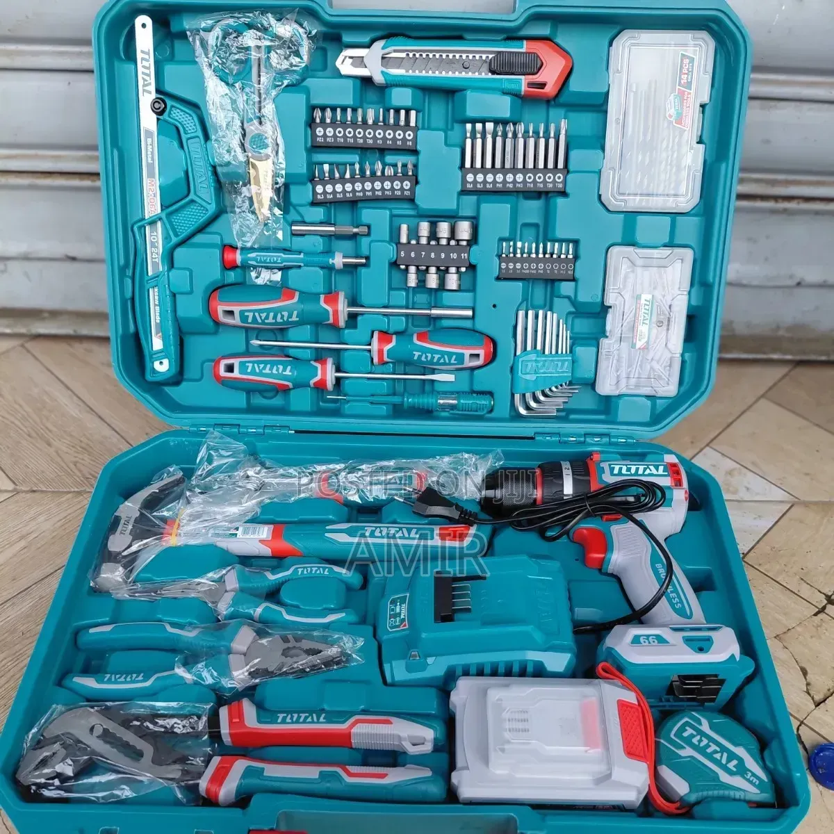 Total 166pcs Tool Set