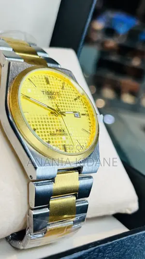 The Golden Tissot Mens Watch