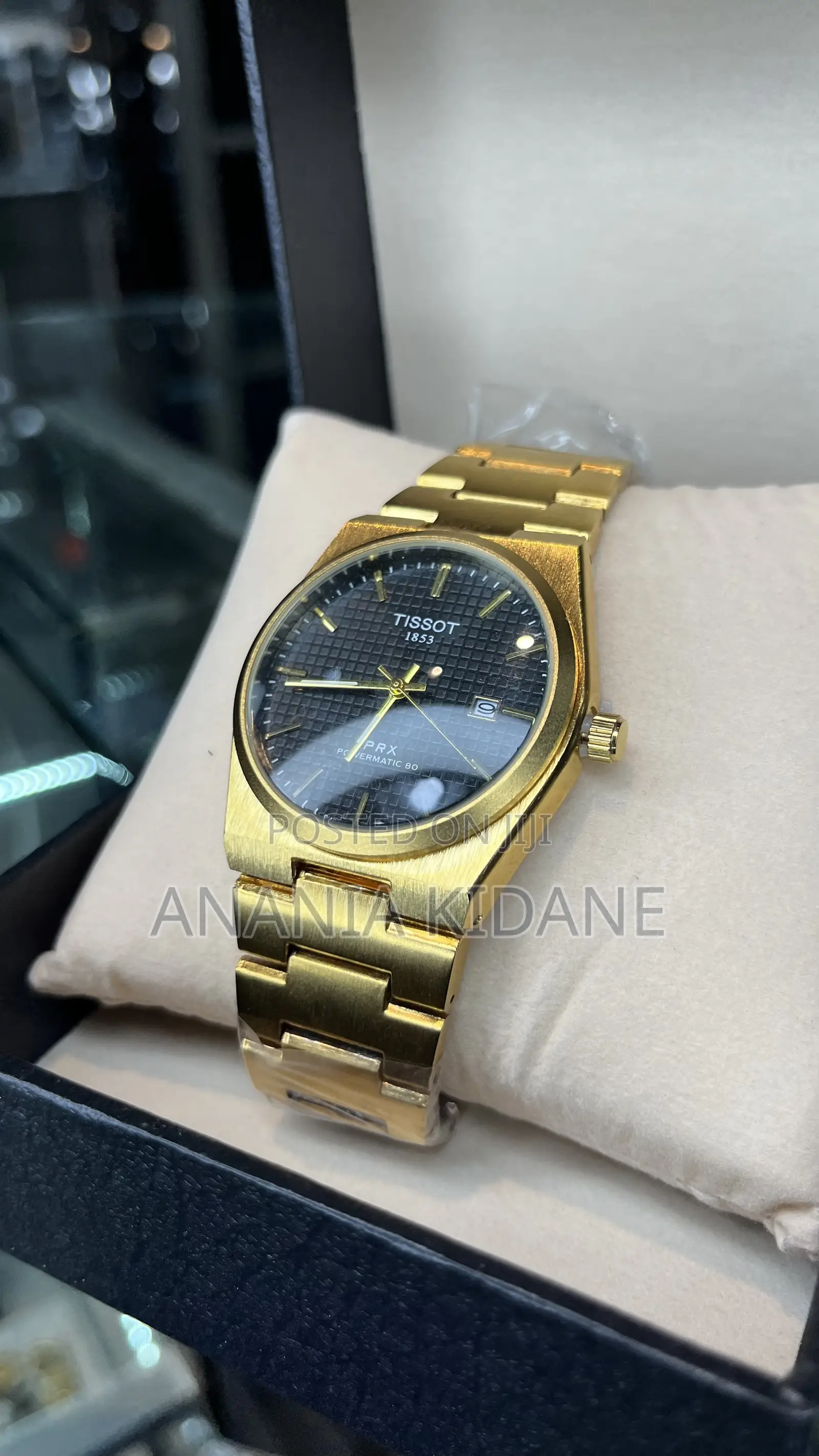 The Golden Tissot Mens Watch