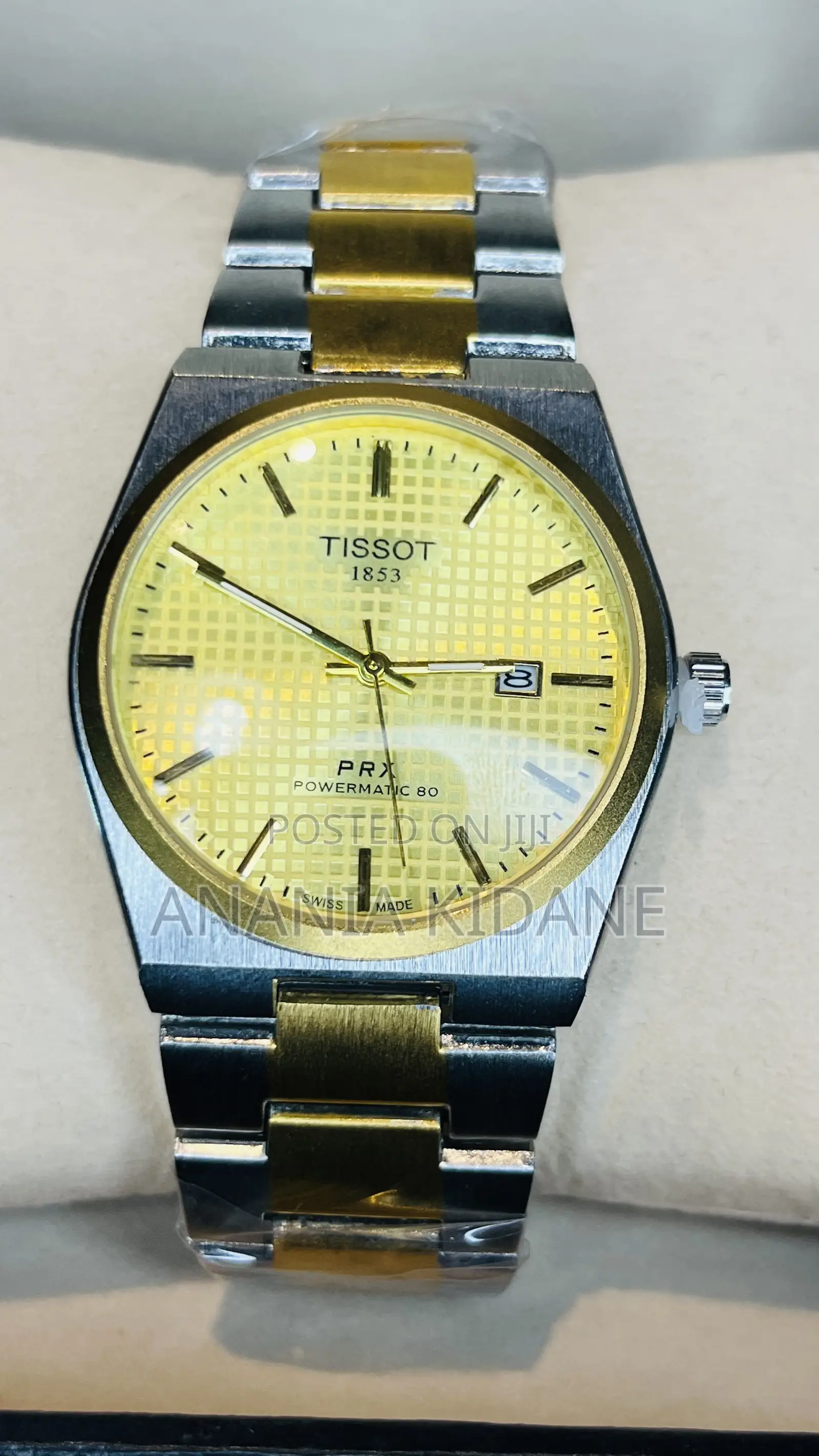 The Golden Tissot Mens Watch