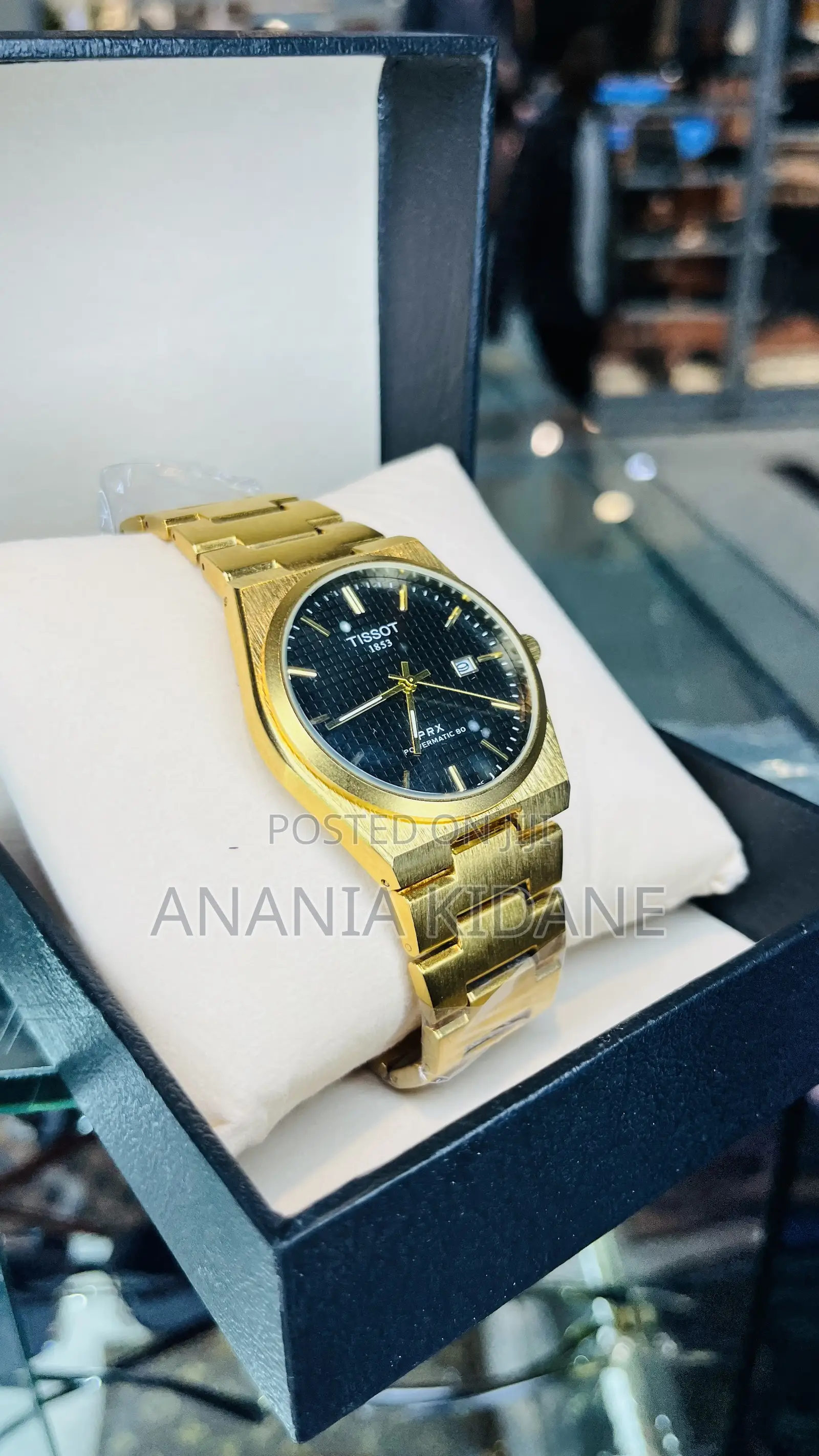 The Golden Tissot Mens Watch