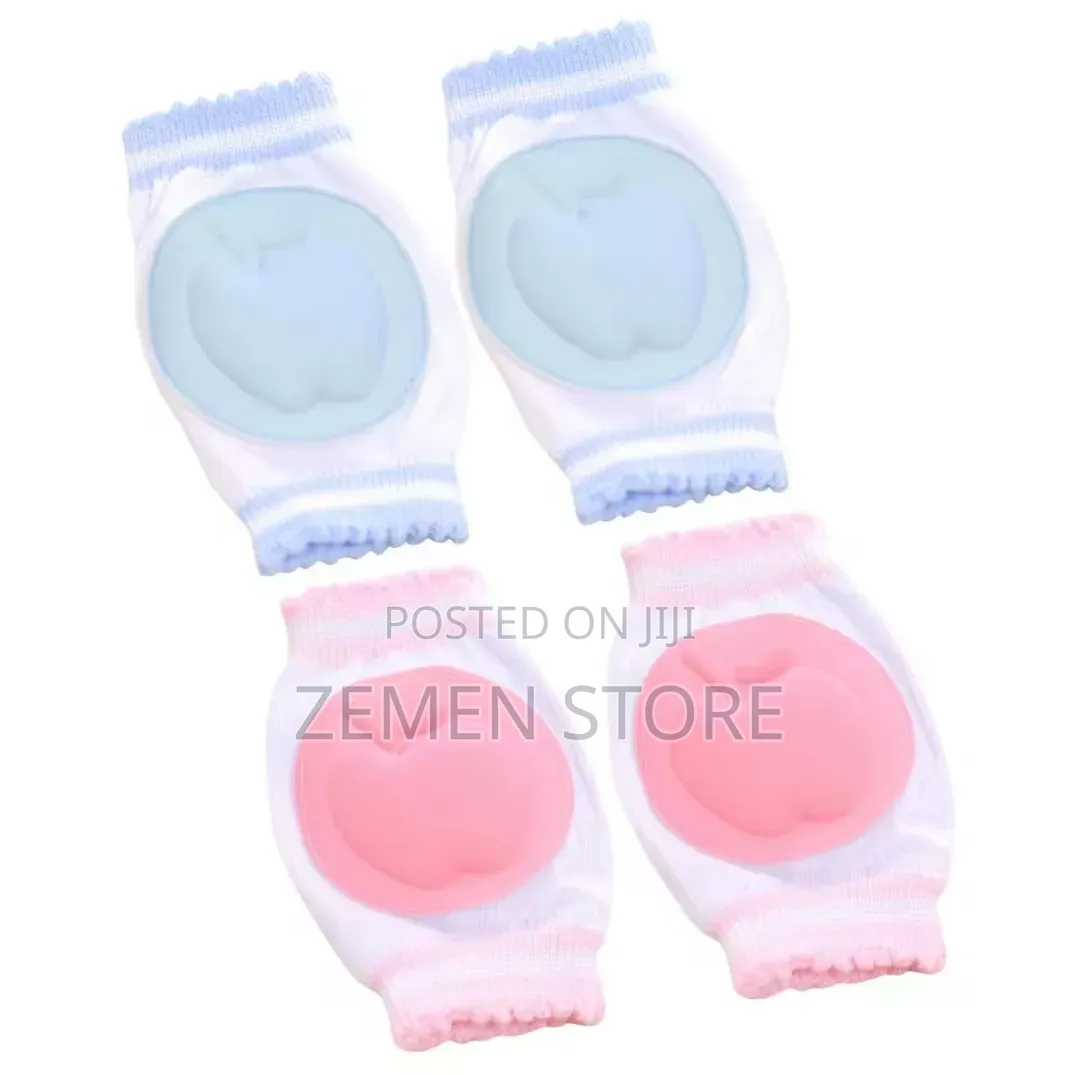 Soft Anti-Slip 2in1 Baby Crawling Knee Pads – Breathable Protection