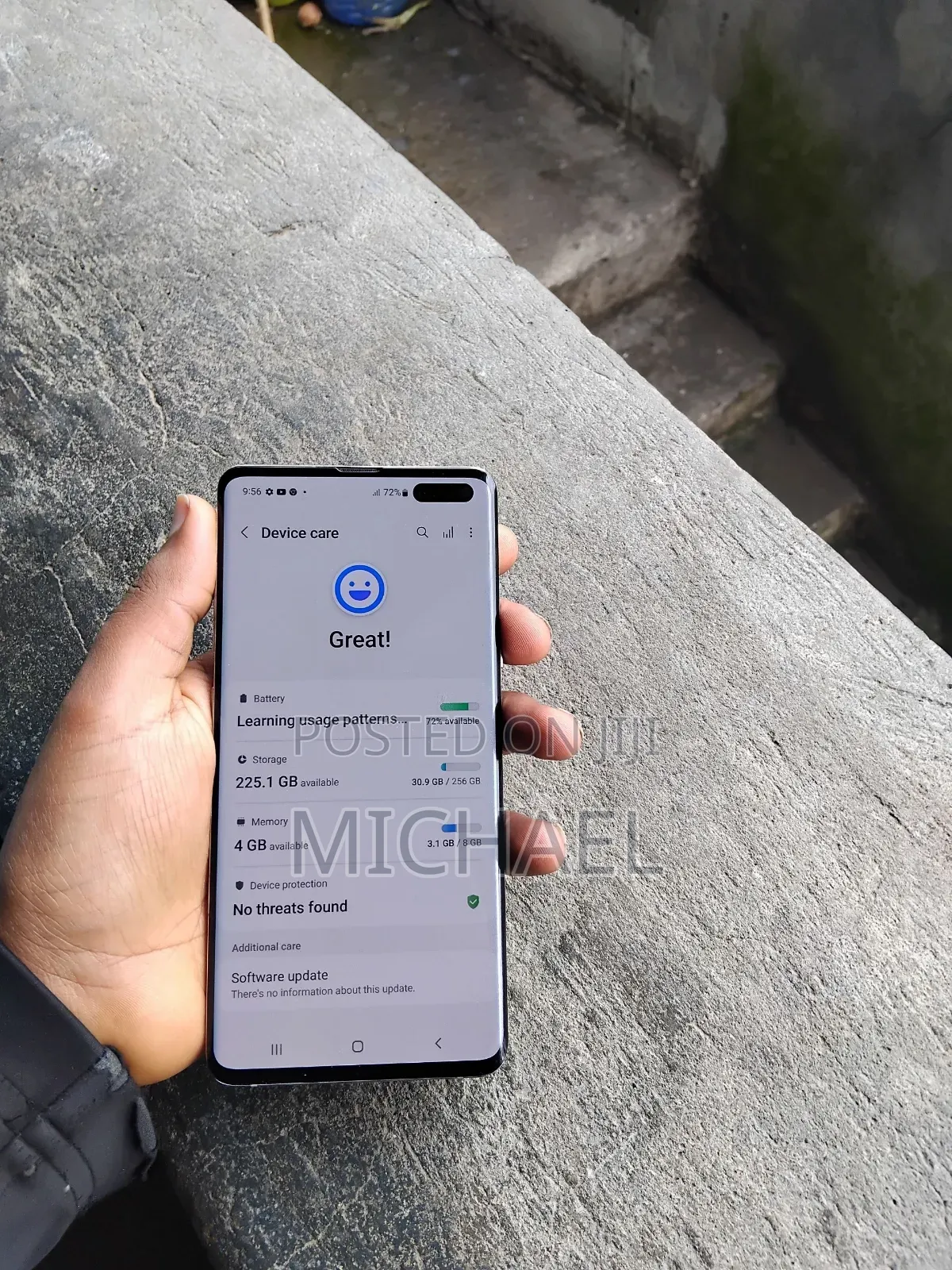 Samsung Galaxy S10 5G 256 GB Blue
