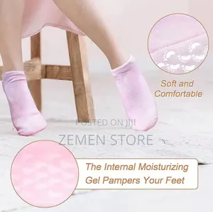 Moisturizing Spa Gel Socks – Soft Anti-Crack Foot Heel Care Socks