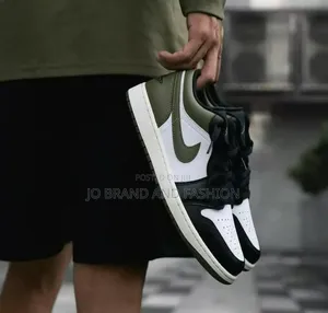 Nike Air #Jordan 1 "Medium #Olive" #Low Unisex Shoes