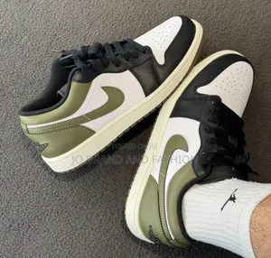 Nike Air #Jordan 1 "Medium #Olive" #Low Unisex Shoes