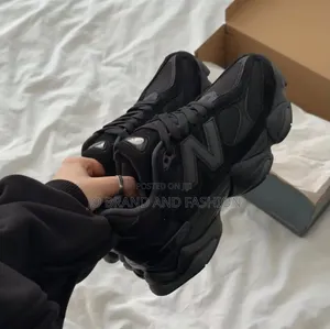 #New Balance 9060 "#Triple Black" #Sneaker Shoes