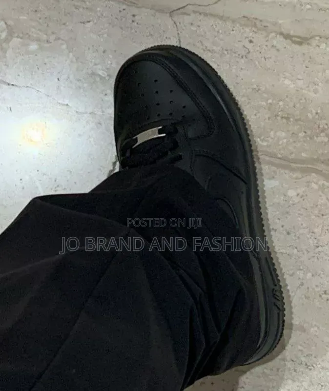 Nike #Air Force 1'07 #Low "#Triple Black" Unisex Shoes #Unisex