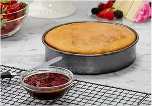 Momcoc 3-Piece Non-Stick Granite Cake Pan Set (30cm, 34cm, 38cm)