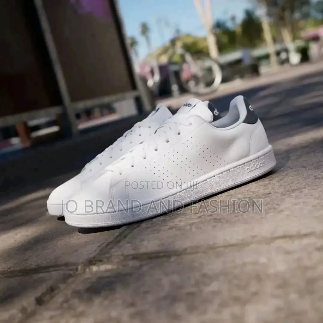 Adidas #Advantage Base 2.0 "#Triple White" Unisex Shoes #Unisex