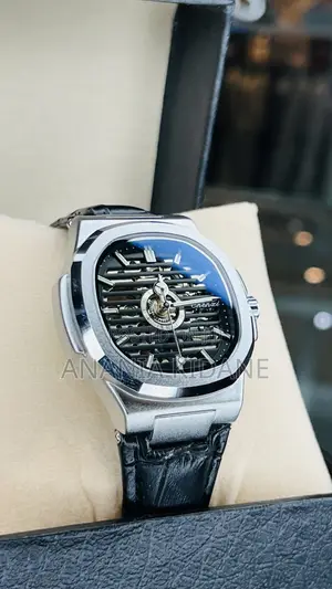 590 Automatic Chenxi Black Leather Watch