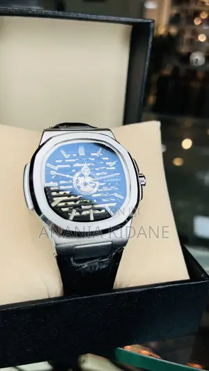 590 Automatic Chenxi Black Leather Watch